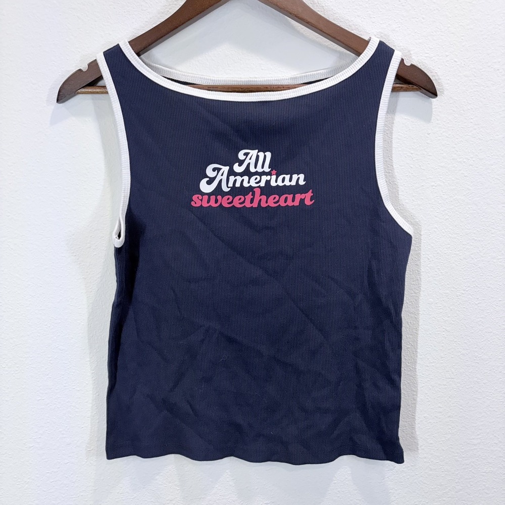 Wild Fable All American Sweetheart Ribbed Tank Top – Women's Large